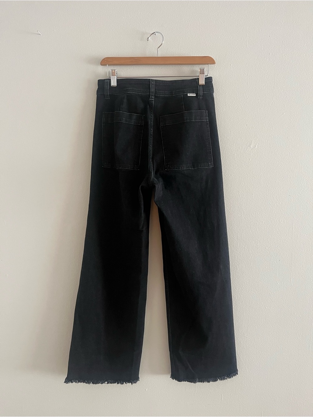 Billabong Free Fall Black High-Waist Wide-Leg Jeans - Picture 7 of 11